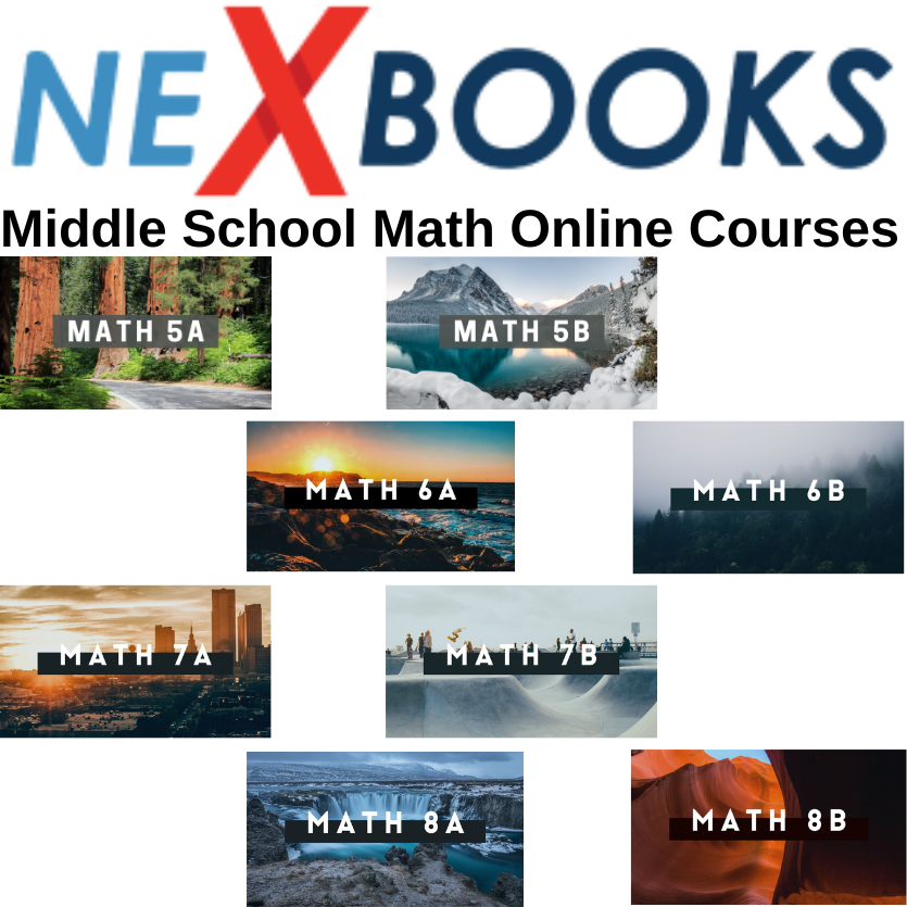 Nexbooks Middle School Math Courses