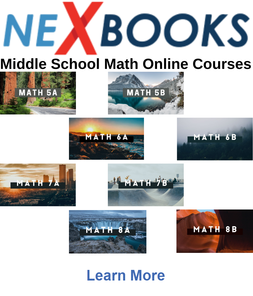 Nexbooks Middle School Math Courses