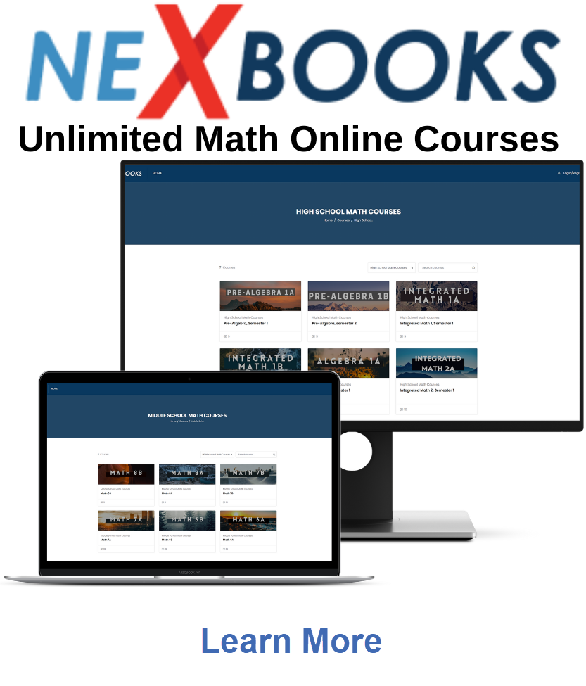 Nexbooks Math Annual Subscription