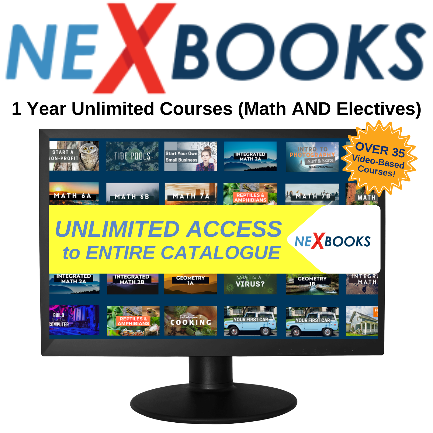 Nexbooks Unlimited Courses Annual Subscription