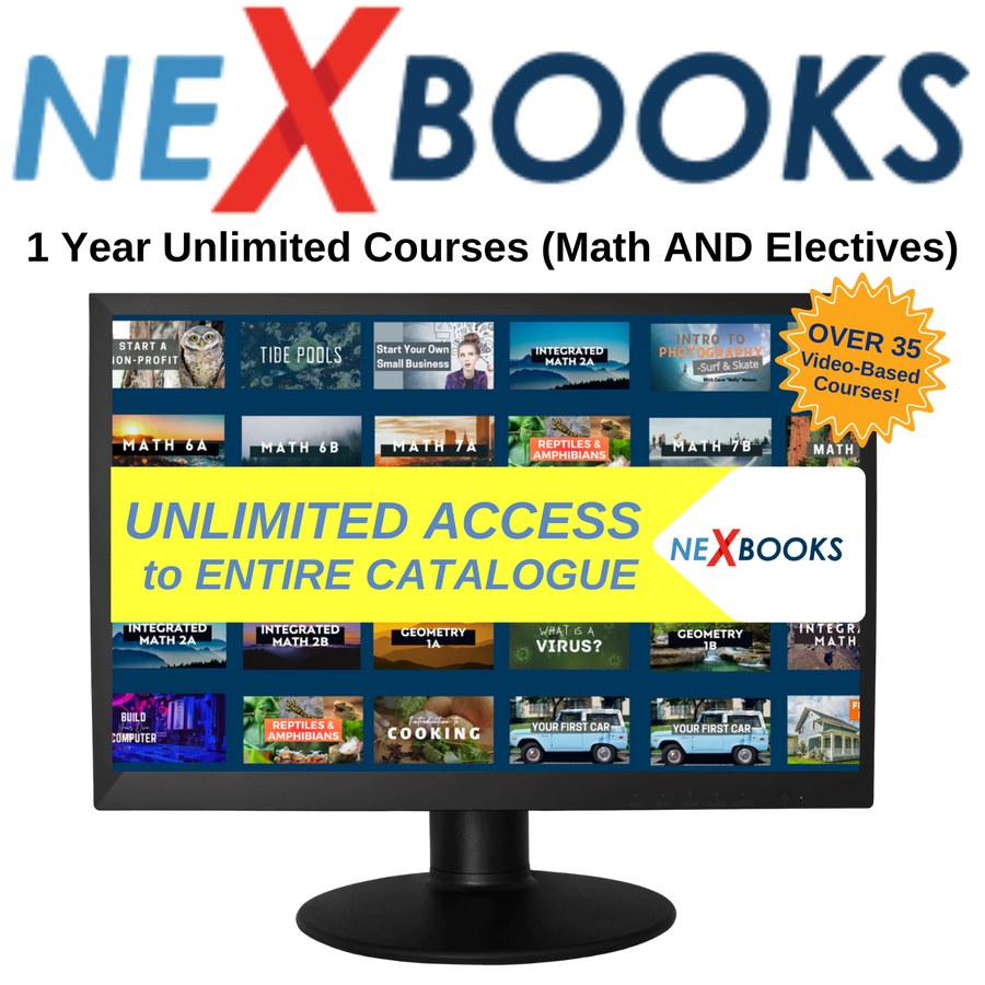 Nexbooks Unlimited Courses Annual Subscription