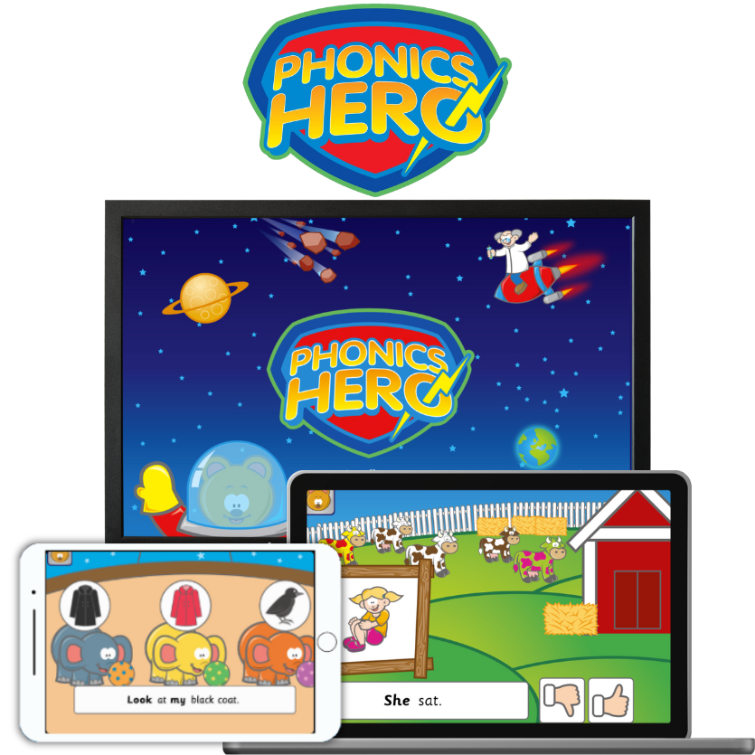 Phonics Hero Homeschool Package (3 Students)