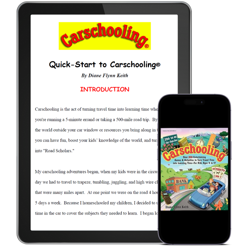 Quick Start to Carschooling FREE eBook