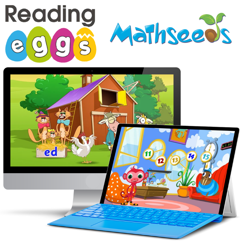 Reading Eggs and Mathseeds