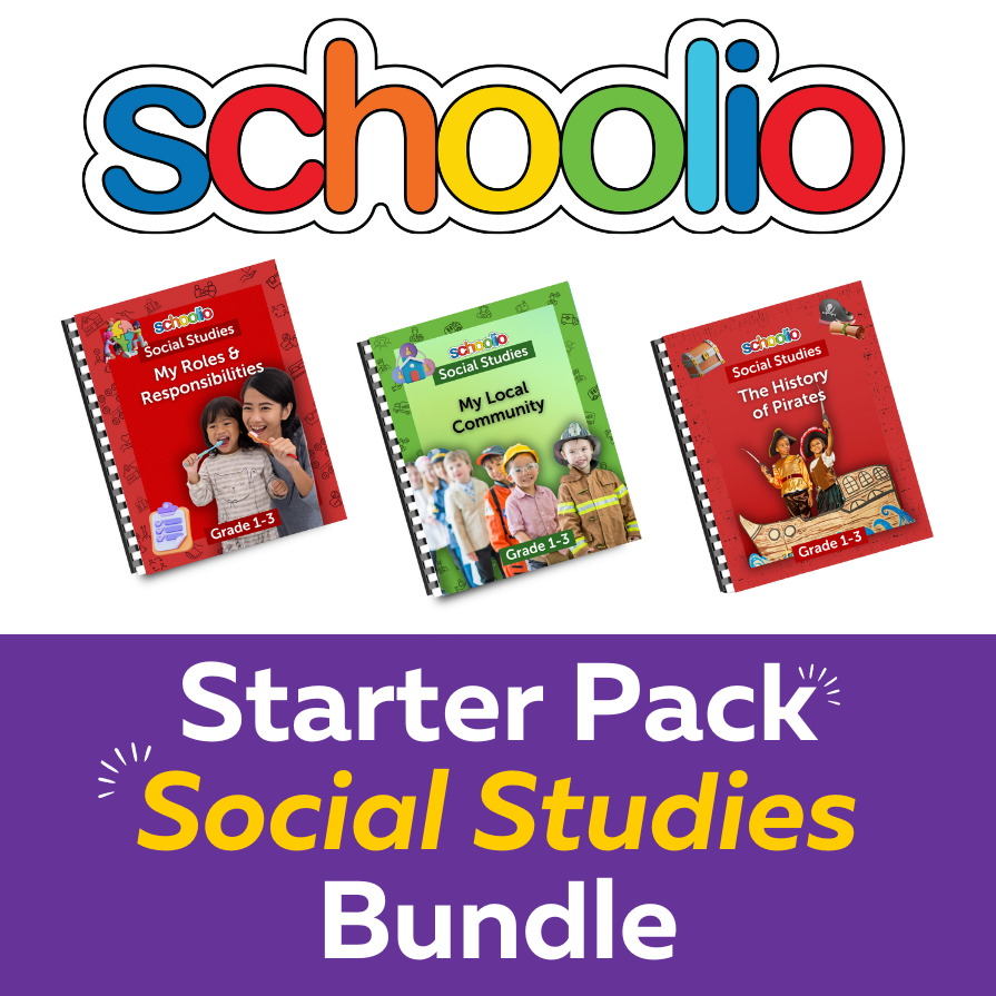 Schoolio Full Year Social Studies Complete Bundle
