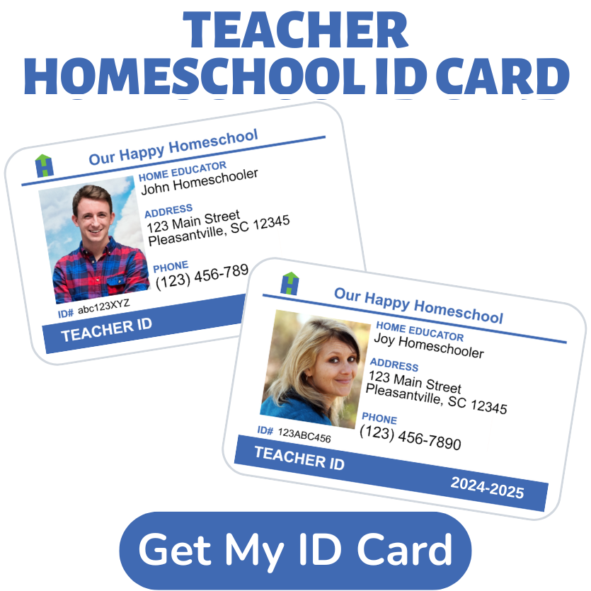 Free Homeschool ID Cards - Create Teacher ID Cards