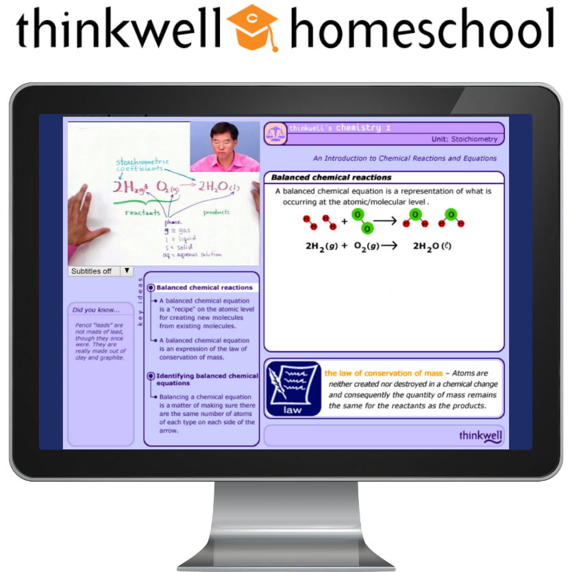 Thinkwell Chemistry compatible with AP