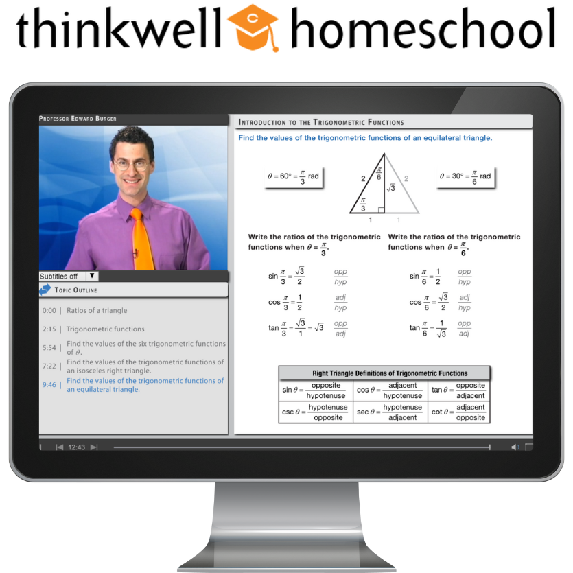 Thinkwell Precalculus CLEP Prep