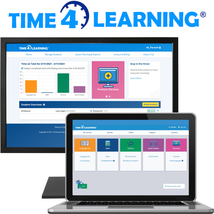 Time4Learning Membership: PreK- 8  Exclusive 15% Off Coupon
