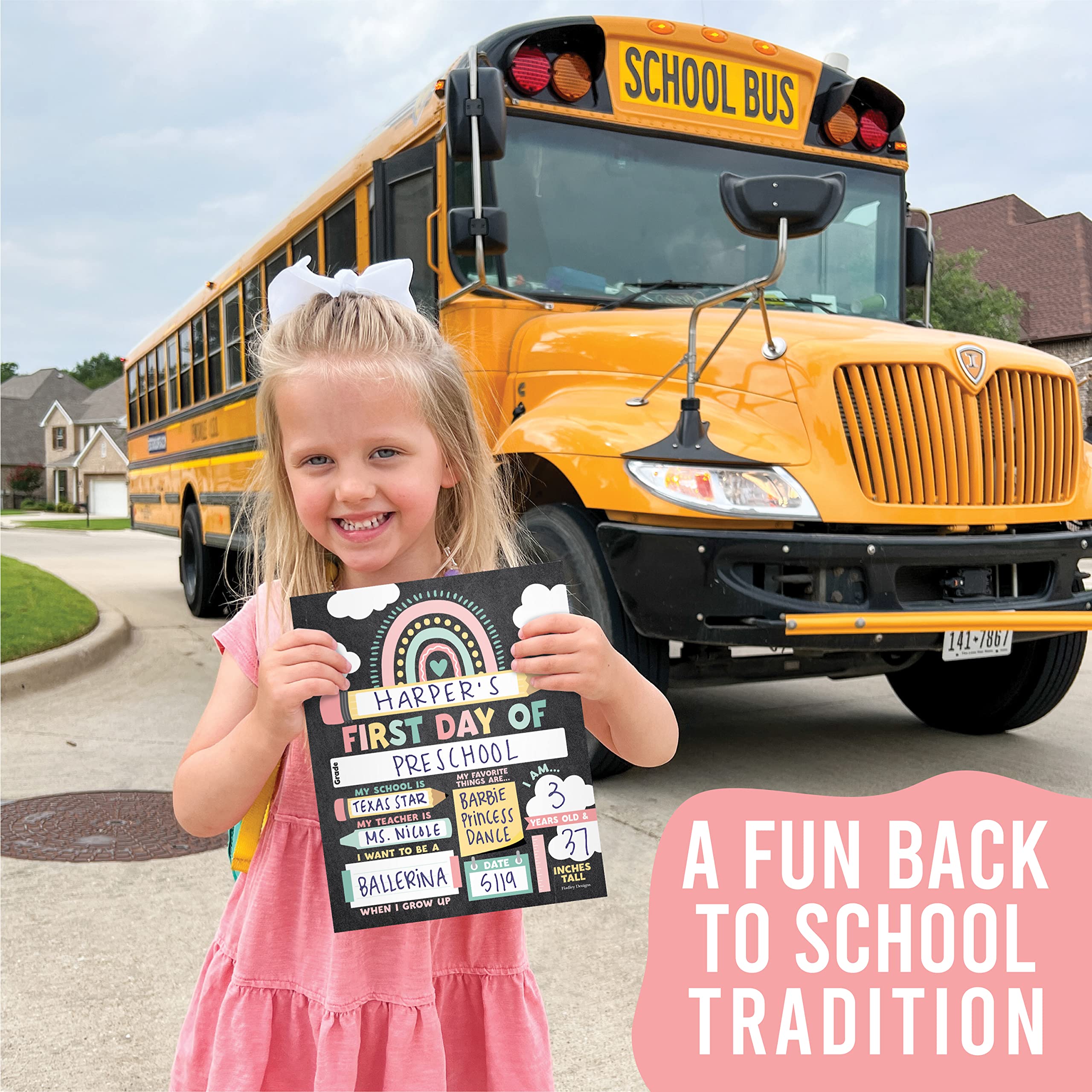 Back to School Signs: Boho 10 Pack
