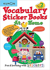 Vocabulary Sticker Books At Home