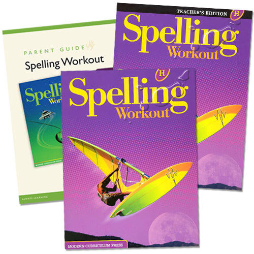 Spelling Workout Bundle 8