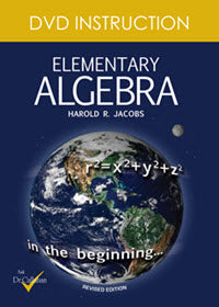 Jacob's Elementary Algebra DVD Instruction