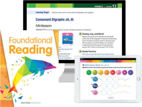 Savvas Essentials Foundational Reading Homeschool Bundle Grade 1
