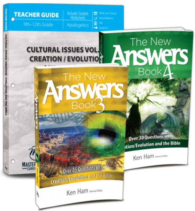 Cultural Issues Vol. 2: Creation/Evolution and the Bible (Curriculum Pack)