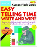 Easy Telling Time: Write and Wipe!