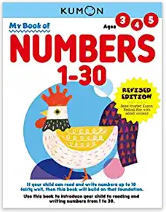 My Book of Numbers 1-30
