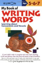 My Book of Writing Words: Consonants and Vowels