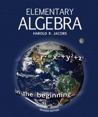 Jacob's Elementary Algebra
