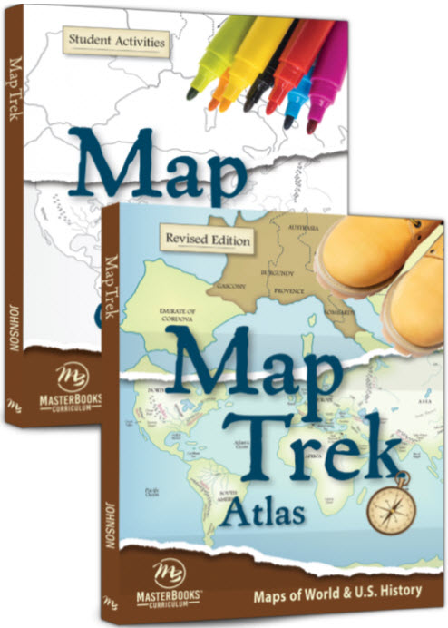 Map Trek: Set (Atlas & Outlines)