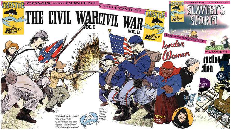 Chester Comix Civil War Bundle Digital Download Version