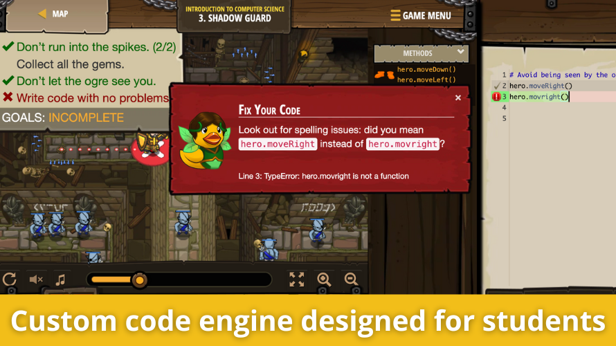 4th - 12th Grade CodeCombat Annual Subscription