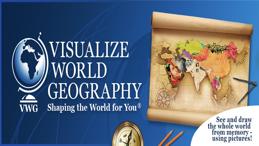 Visualize World Geography DVD Set plus Activity Book