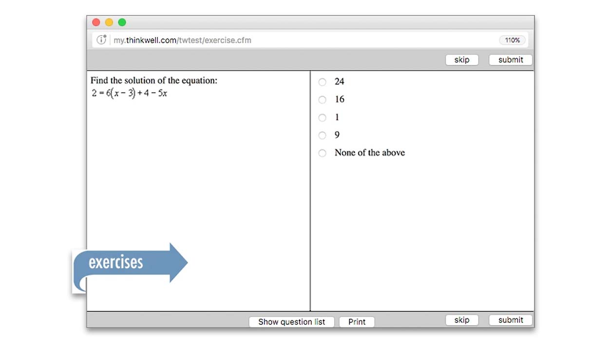 Thinkwell 8th Grade Math (Prealgebra) Sale