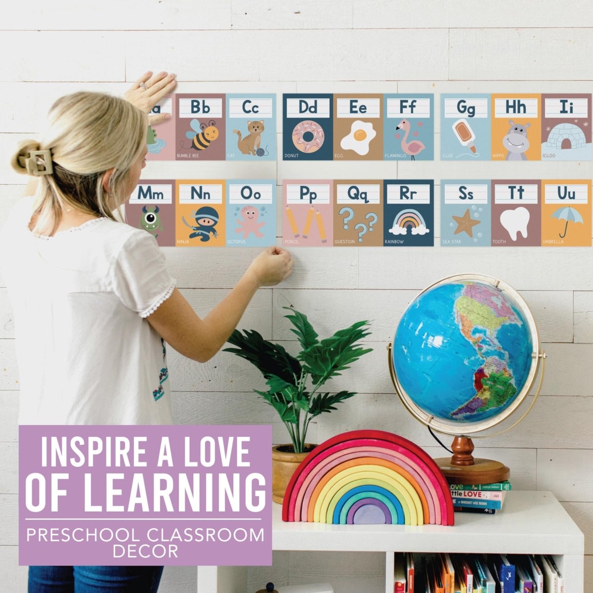 Letters & Numbers Jumpstart Kit: Boho 12 Poster Pack