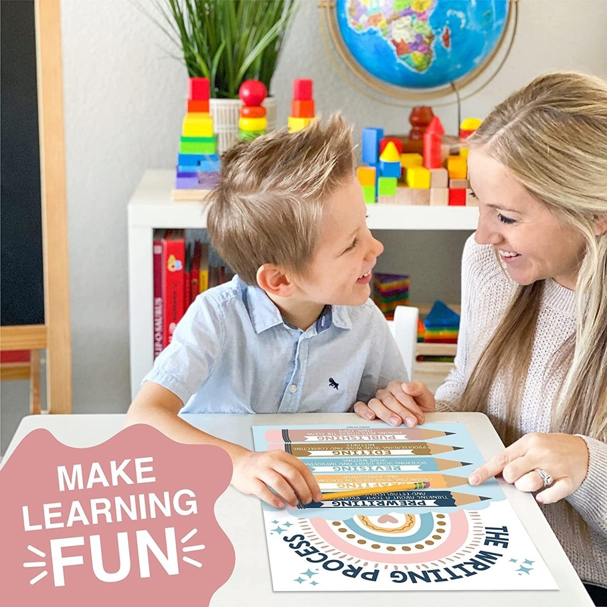 Parts of Speech Kit: Boho 4 Poster Pack