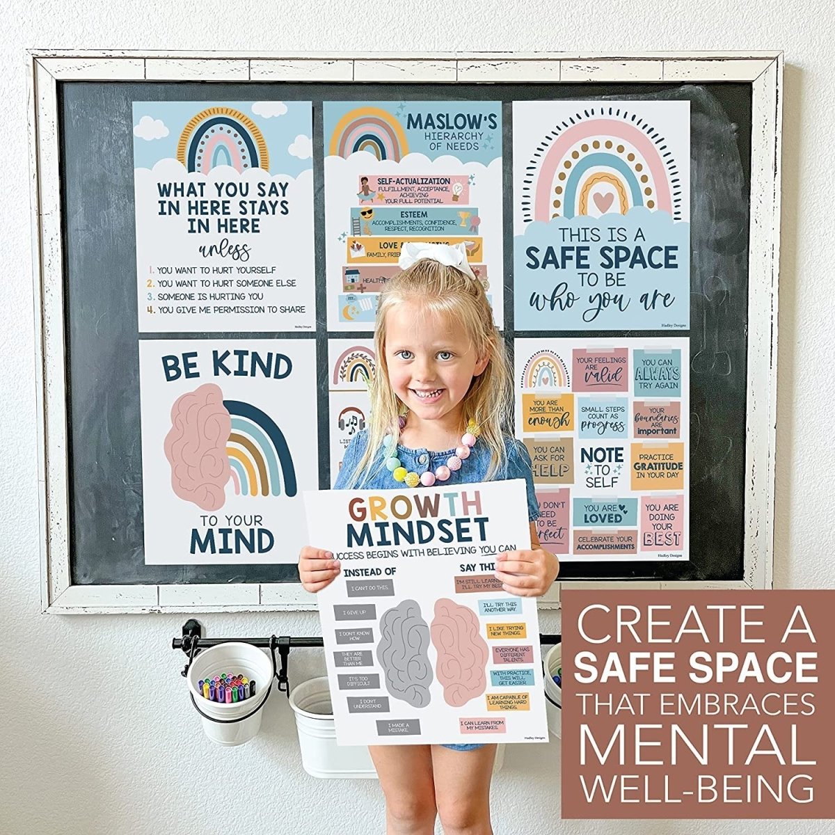 Emotional Support Kit: Boho 9 Poster Pack
