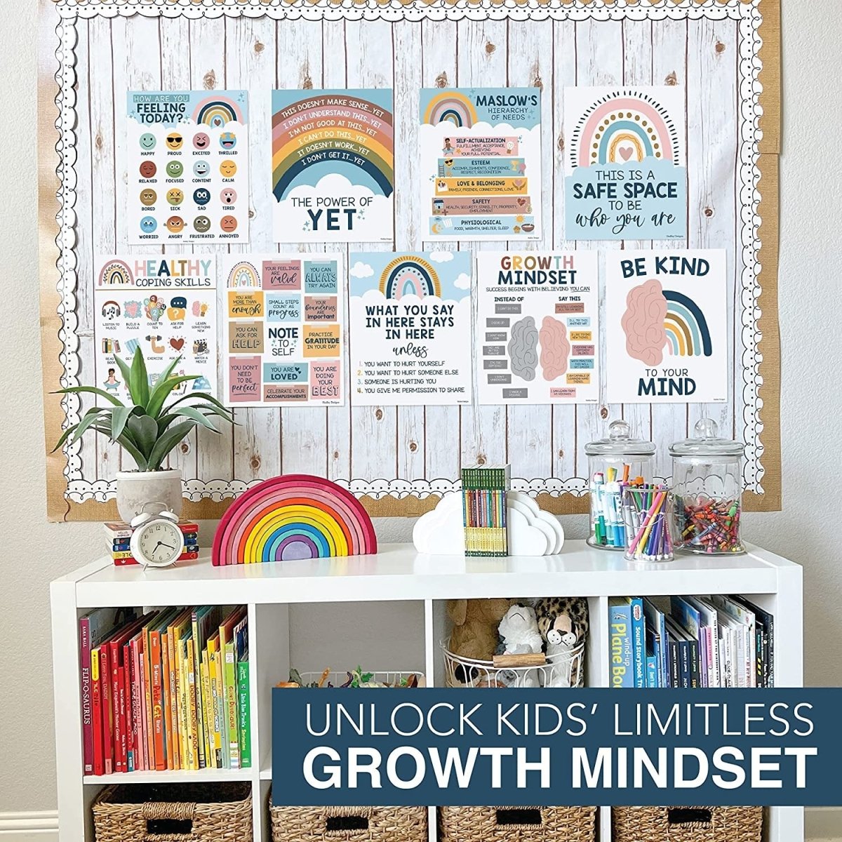 Emotional Support Kit: Boho 9 Poster Pack