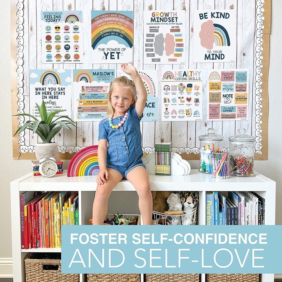 Emotional Support Kit: Boho 9 Poster Pack