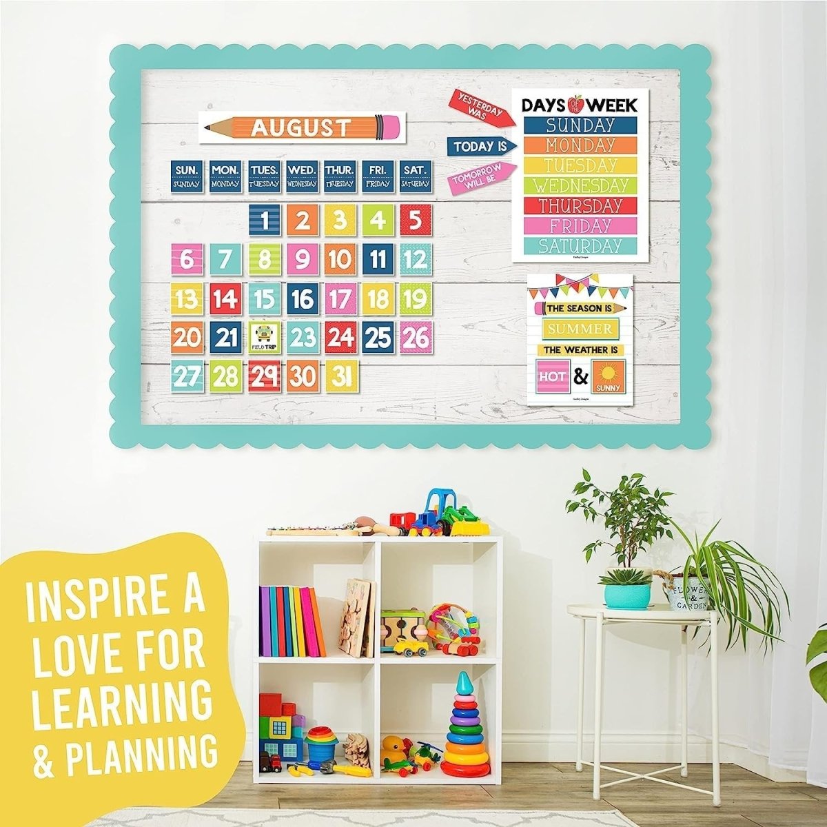 Colorful Classroom Calendar