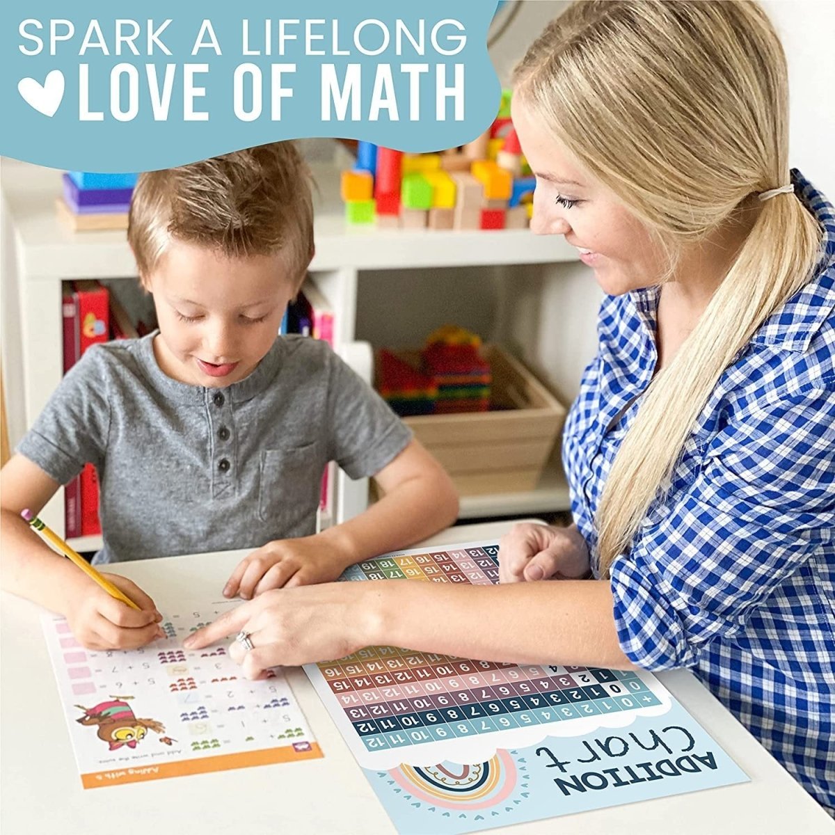 Math Whiz All-In-One Bundle - Boho 12 Poster Pack