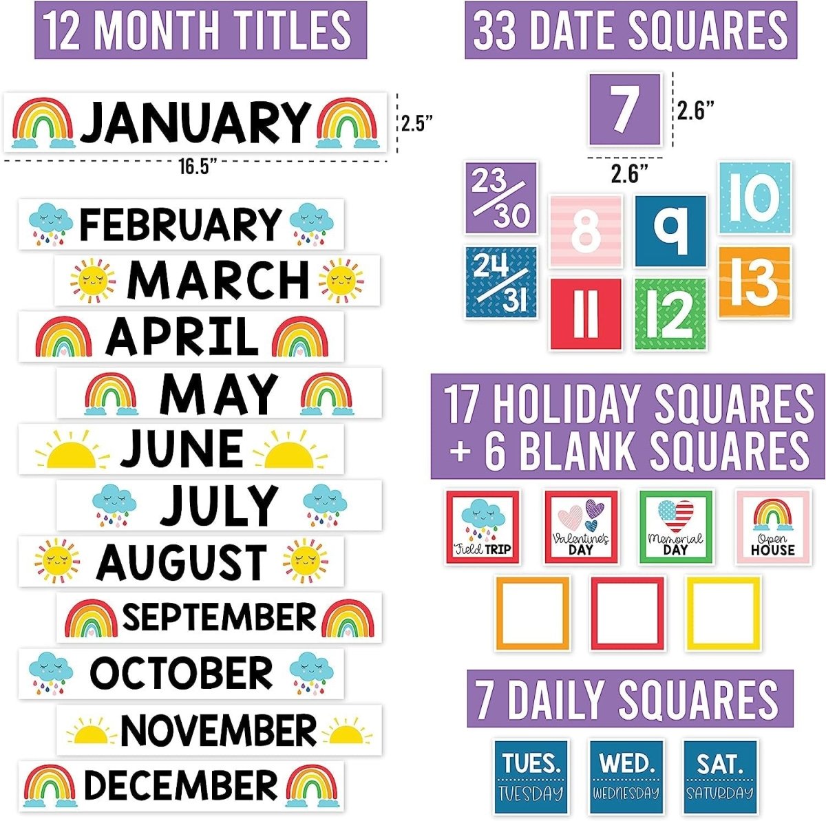 Ultimate Calendar & Weather Learning Kit
